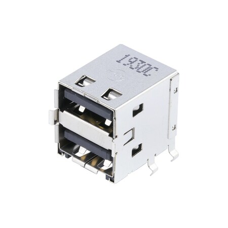 Molex Usb Connector, 8 Contact(S), Female, Right Angle, Solder Terminal, Locking, Receptacle 672983090